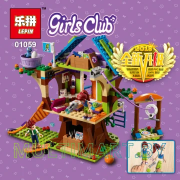 Конструктор Lepin 01059 Домик Мии на дереве (393 детали) картинка 4